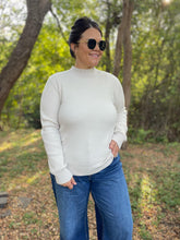 Load image into Gallery viewer, PREORDER: Cuddle Up Fleece Lined Sweater in Beige
