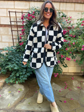 Load image into Gallery viewer, PREORDER: Checkmate Fleece Jacket
