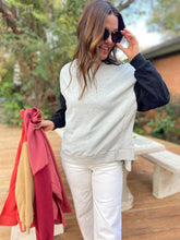 Load image into Gallery viewer, PREORDER: Scottie Two Tone Sweatshirt in Three Colors
