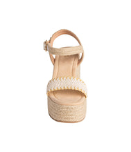 Load image into Gallery viewer, Elise Wedge in Off White
