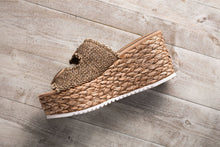 Load image into Gallery viewer, Eriwen Buckle Wedge in Taupe
