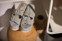 Load image into Gallery viewer, Eriwen Buckle Wedge in Teal
