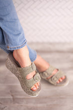 Load image into Gallery viewer, Eriwen Buckle Wedge in Teal
