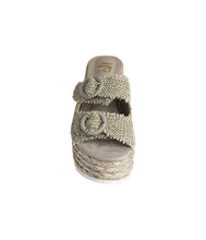 Load image into Gallery viewer, Eriwen Buckle Wedge in Teal
