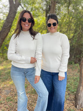 Load image into Gallery viewer, PREORDER: Cuddle Up Fleece Lined Sweater in Beige
