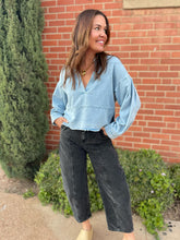 Load image into Gallery viewer, PREORDER: Dylan Denim Blouse
