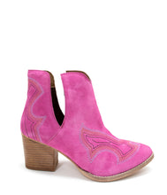 Load image into Gallery viewer, Journee Ankle Boots in Magenta
