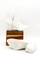 Load image into Gallery viewer, Tarim Bootie in White Croc
