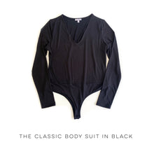 Load image into Gallery viewer, The Classic Bodysuit in Black
