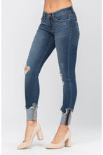 Load image into Gallery viewer, Cuffed in Style Destroyed Judy Blue Jeans
