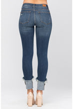 Load image into Gallery viewer, Cuffed in Style Destroyed Judy Blue Jeans
