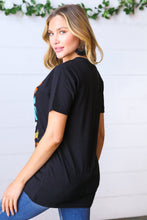 Load image into Gallery viewer, Black Cotton HOWDY DARLING Graphic Tee
