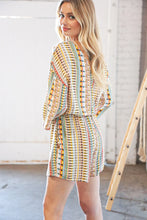 Load image into Gallery viewer, Taupe Rayon Challis Ethnic Back Keyhole Pocketed Romper
