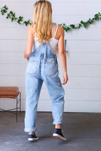 Load image into Gallery viewer, Light Medium Denim Overalls
