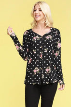 Load image into Gallery viewer, My Dainty Polka Dot Top
