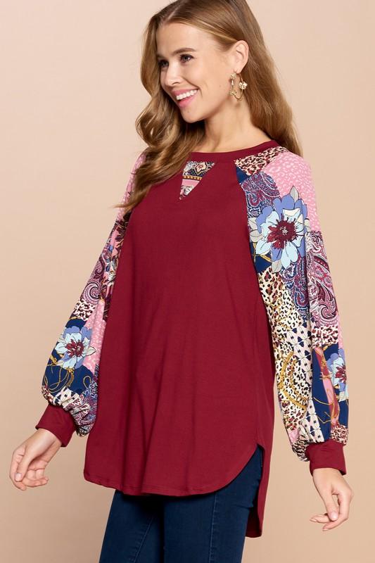 Perfect in Patchwork Top