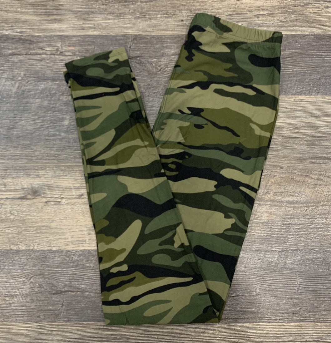 Catch Me If You Can Camo Leggings