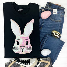 Load image into Gallery viewer, PREORDER: Bunny Sequin Patch Sweatshirt in Five Options
