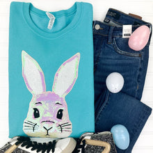 Load image into Gallery viewer, PREORDER: Bunny Sequin Patch Sweatshirt in Five Options
