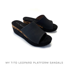 Load image into Gallery viewer, My Tito Leopard Platform Sandals
