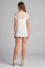 Load image into Gallery viewer, Lace Dreams Tunic in Ivory
