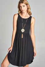 Load image into Gallery viewer, The Little Black Swing Dress
