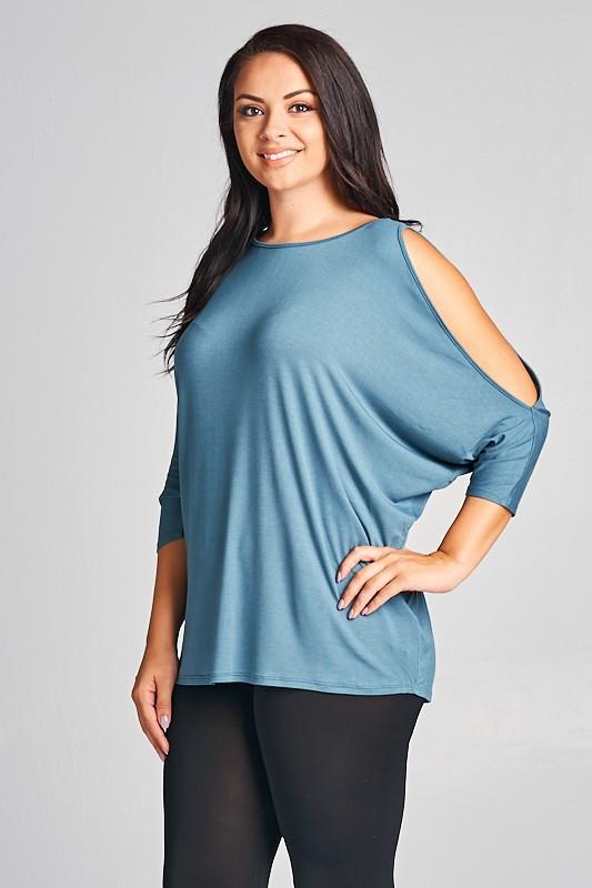 Don't Give Me The Cold Shoulder Top
