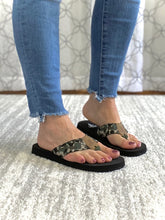 Load image into Gallery viewer, On The Trail Camo Flip Flops
