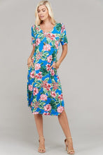 Load image into Gallery viewer, Tropical Paradise Midi Dress
