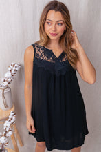 Load image into Gallery viewer, The Victorian Lace Dress in Black
