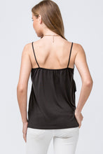 Load image into Gallery viewer, A Ruffle of Fun Tank in Black
