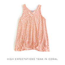 Load image into Gallery viewer, High Expectations Tank in Coral
