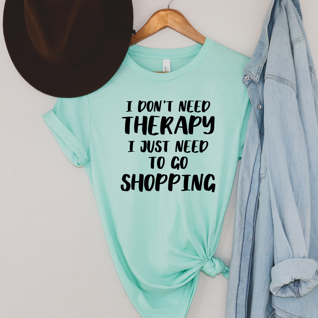SHOPPING therapy