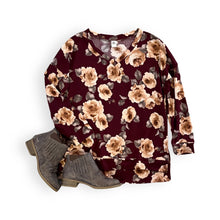 Load image into Gallery viewer, A Class Act Floral Sweater
