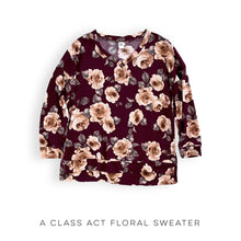 Load image into Gallery viewer, A Class Act Floral Sweater
