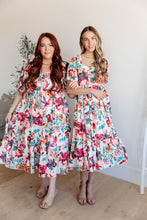 Load image into Gallery viewer, Let Me Frolic Balloon Sleeve Floral Dress
