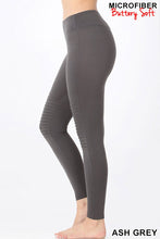 Load image into Gallery viewer, My Must Have Moto Leggings in Ash Gray
