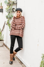 Load image into Gallery viewer, Getting Cozy Chenille Sweater- Taupe
