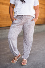 Load image into Gallery viewer, All In Gray Snake Print Joggers
