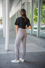 Load image into Gallery viewer, All In Gray Snake Print Joggers
