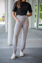 Load image into Gallery viewer, All In Gray Snake Print Joggers
