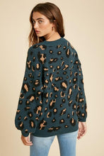 Load image into Gallery viewer, Lost In The Moment Leopard Sweater
