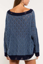 Load image into Gallery viewer, Into the Deep Woven Sweater
