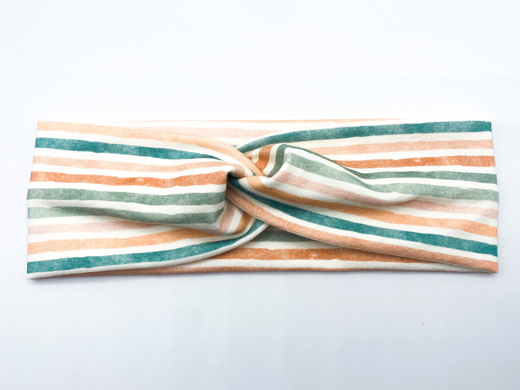 Fall Stripes Headband