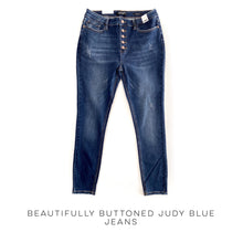 Load image into Gallery viewer, Beautifully Buttoned Judy Blue Jeans
