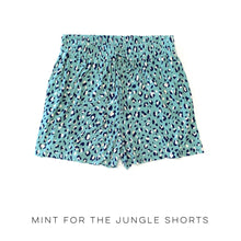 Load image into Gallery viewer, Mint for the Jungle Shorts
