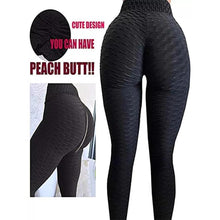 Load image into Gallery viewer, Go Ahead &amp; Stare Peach Butt Leggings
