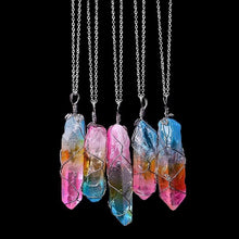 Load image into Gallery viewer, Under the Rainbow Crystal Necklace

