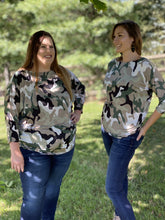 Load image into Gallery viewer, Classic in Camo Dolman Top
