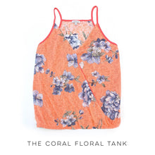 Load image into Gallery viewer, The Coral Floral Tank
